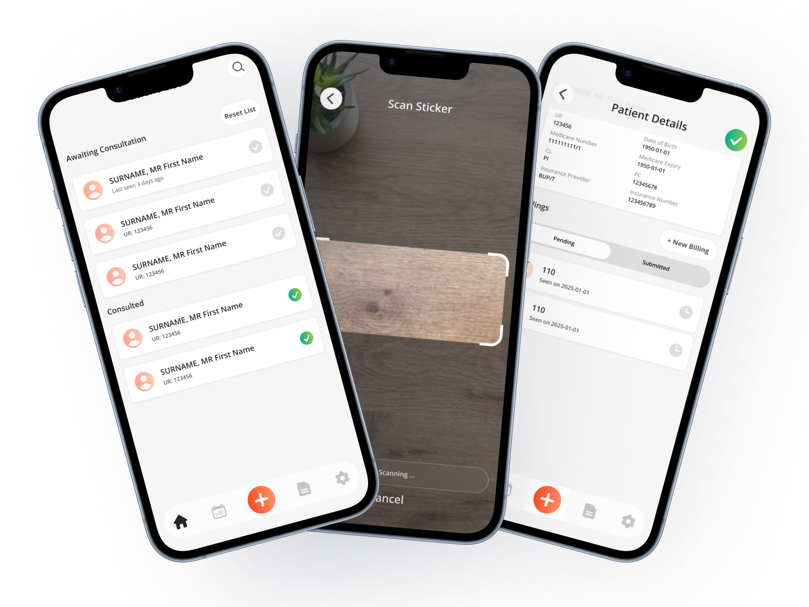 MoBiller app screenshots